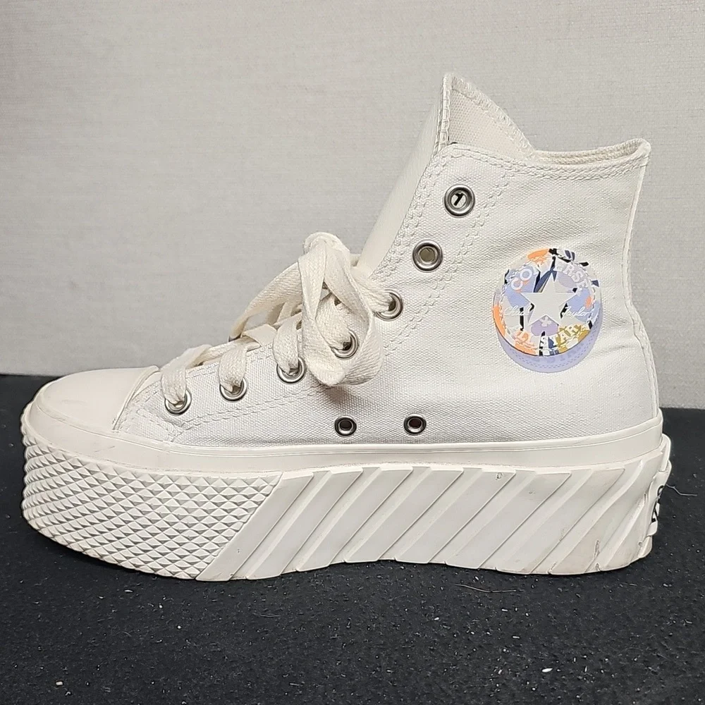 CONVERSE CTAS LIFT 2X PLATFORM SNEAKERS BFPM-03-027 - Picture 7 of 13